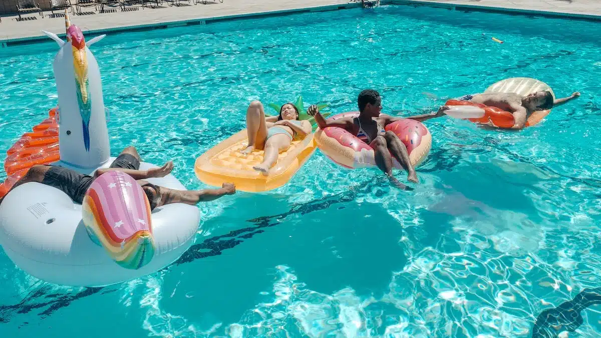 piscine  famille