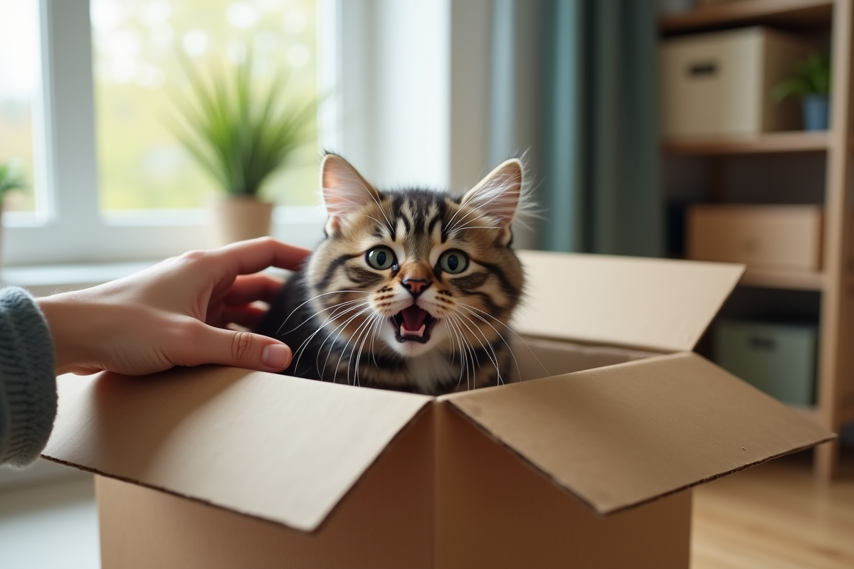 chat déménagement