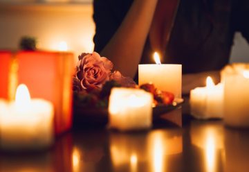 Soirée romantique : les bougies comme atout principal