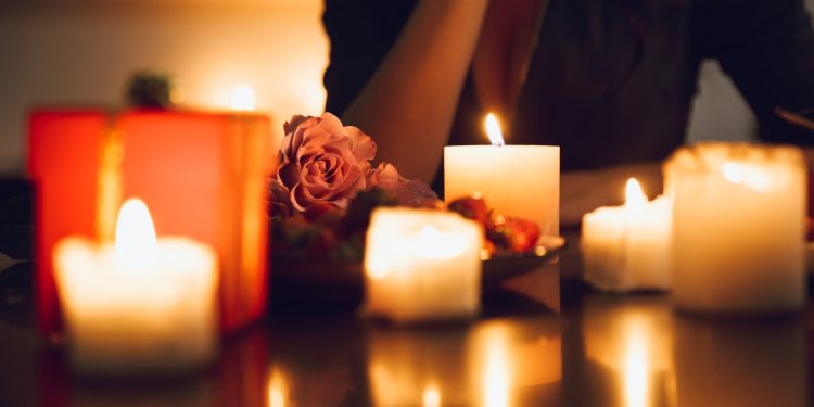 Soirée romantique : les bougies comme atout principal